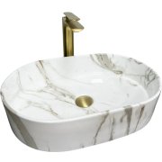 Раковина для ванної кімнати VBI VERONA 50 50x34 см кераміка аякс глянсовий VBI-011312