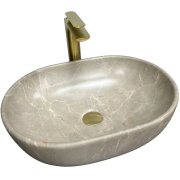 Раковина для ванной VBI MODENA S 48,5x34,5 см керамика бежевый камень матовый VBI-012003