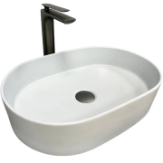 Раковина для ванной VBI VERONA 50 50x34 см керамика серый матовый VBI-011319