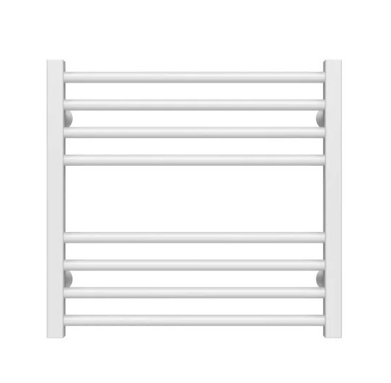 Сушка для рушників водяна Deffi Lima П8 600х500 бічне праве підключення білий A.LI.50.60.8.W.C