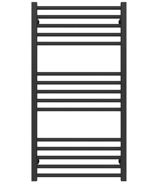 Сушка для рушників водяна Deffi Lima П15 600х1000 нижнє підключення чорний A.LI.100.60.15.B.A