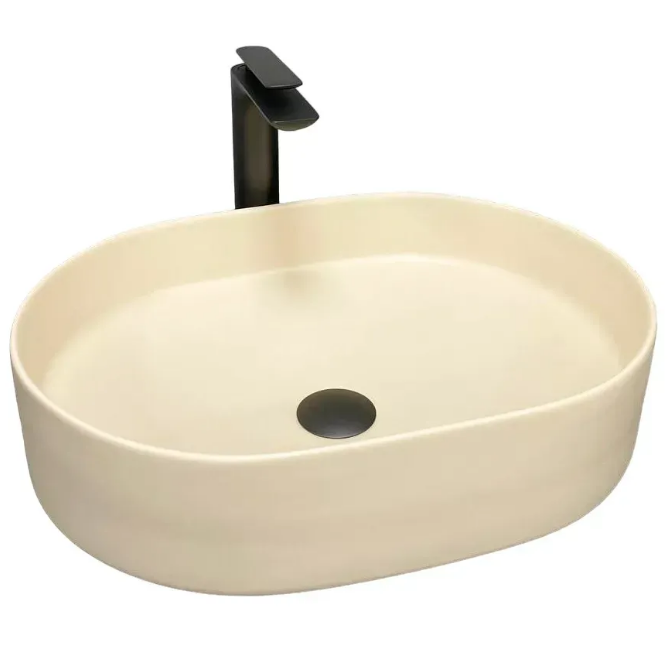 Раковина для ванной VBI VERONA 50 50,5x37,5 см керамика бежевый матовый VBI-011305