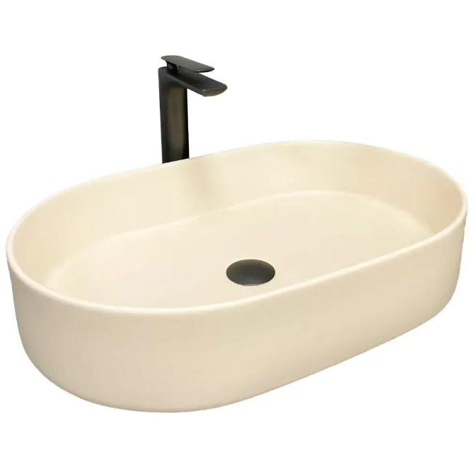 Раковина для ванної кімнати VBI VERONA 70 69,5x38 см кераміка бежевий матовий VBI-011306