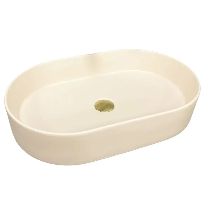 Раковина для ванної кімнати VBI VERONA 60 60,5x39 см кераміка бежевий матовий VBI-011323