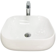 Раковина для ванной VBI TRICASE 44x39 см керамика белый VBI-015800