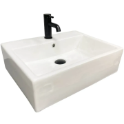 Раковина для ванной VBI TERAMO M 54x42 см керамика белый VBI-014702