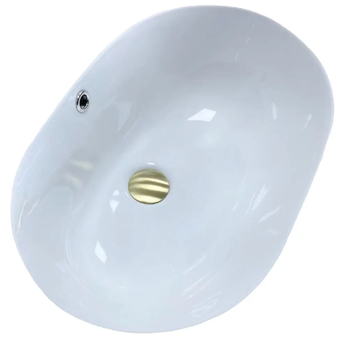 Раковина для ванної кімнати VBI MIRANDOLA 57x39,5 см кераміка білий VBI-018007