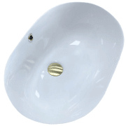 Раковина для ванної кімнати VBI MIRANDOLA 57x39,5 см кераміка білий VBI-018007