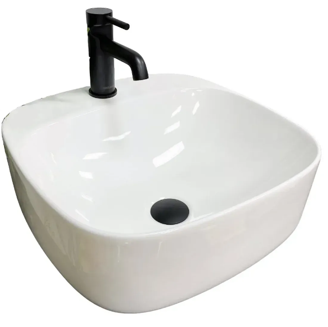 Раковина для ванної кімнати VBI NARNI 42x42 см кераміка білий VBI-014901