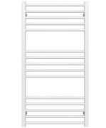 Полотенцесушитель водяной Deffi Lima П15 600х1000 нижнее подключение белый A.LI.100.60.15.W.A