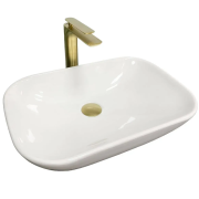 Раковина для ванної кімнати VBI PAVIA 51x34 см кераміка білий VBI-012605