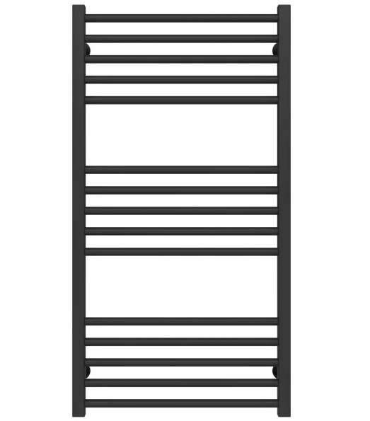 Сушка для рушників водяна Deffi Lima П15 600х1000 бічне ліве підключення чорний A.LI.100.60.15.B.B