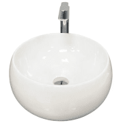 Раковина для ванної кімнати VBI LATERZA 36,5x36,5 см кераміка білий VBI-015801