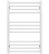 Полотенцесушитель водяной Deffi Lima П12 600х800 боковое правое подключение белый A.LI.80.60.12.W.C