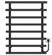 Электрический полотенцесушитель Deffi Breeze П8 400x800 правое подключение JD04 черный A.BZ.80.40.8.E.B.R.2