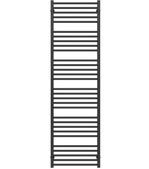Полотенцесушитель водяной Deffi Lima П30 600х1800 нижнее подключение черный A.LI.180.60.30.B.A