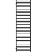Полотенцесушитель водяной Deffi Lima П30 600х1800 боковое левое подключение черный A.LI.180.60.30.B.B