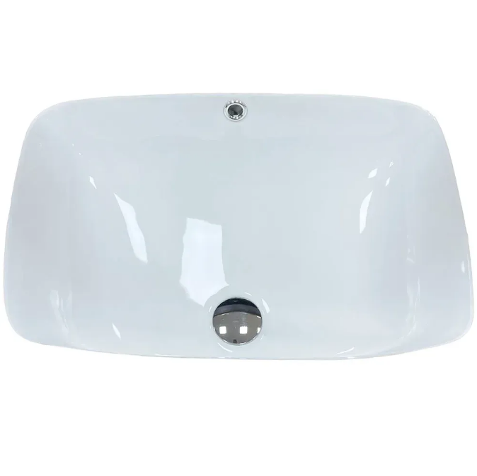 Раковина для ванної кімнати VBI MOENA 55,8x37,5 см кераміка білий VBI-018028