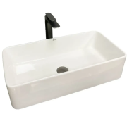 Раковина для ванної кімнати VBI PATERNO 60,5x31 см кераміка білий VBI-012609
