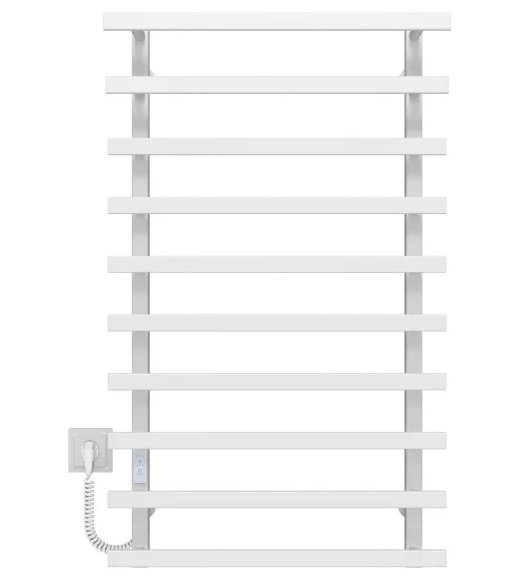 Електрична сушарка для рушників Deffi Breeze П10 400x1000 ліве підключення WD04 білий A.BZ.100.40.10.E.W.L.4