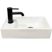 Раковина для ванной VBI LAGO L 42x22,5 см керамика белый VBI-015611