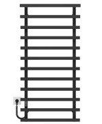 Электрический полотенцесушитель Deffi Breeze П12 400x1200 левое подключение JD04 черный A.BZ.120.40.12.E.B.L.2