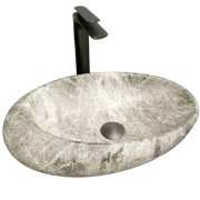 Раковина для ванной VBI VICENZA 49x31 см керамика луна матовая VBI-014801