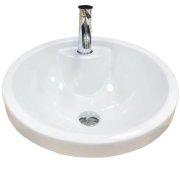 Раковина для ванной VBI PIANETTE 45x45 см керамика белый VBI-018015