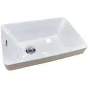 Раковина для ванной VBI TORITTO S 45x30,5 см керамика белый VBI-018019