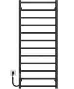 Электрический полотенцесушитель Deffi Forest П12 600х1200 левое подключение JD04 черный A.FR.120.60.12.E.B.L.2