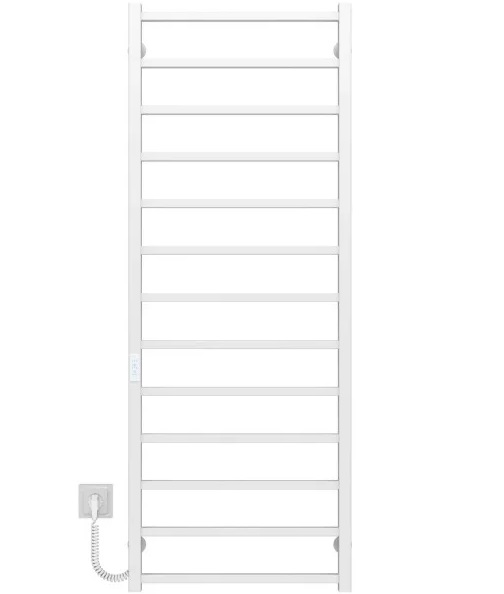 Электрический полотенцесушитель Deffi Forest П13 600х1400 левое подключение WD04 белый A.FR.140.60.13.E.W.L.4