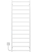 Електрична сушарка для рушників Deffi Forest П13 600х1400 ліве підключення WD04 білий A.FR.140.60.13.E.W.L.4