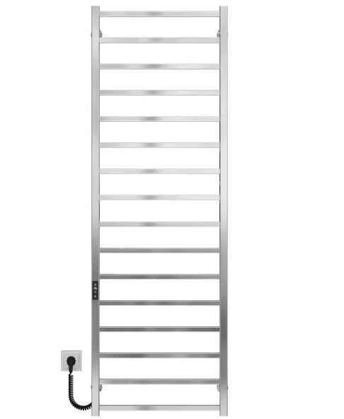 Електрична сушарка для рушників Deffi Forest П16 600х1600 ліве підключення JD04 хром A.FR.160.60.16.E.C.L.2