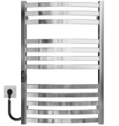 Электрический полотенцесушитель Deffi Dexter П12 500х800 левое подключение JD04 хром A.DR.80.50.12.E.C.L.2