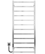 Электрический полотенцесушитель Deffi Forest П12 600х1200 левое подключение JD04 хром A.FR.120.60.12.E.C.L.2