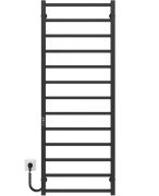 Электрический полотенцесушитель Deffi Forest П13 600х1400 левое подключение JD04 черный A.FR.140.60.13.E.B.L.2