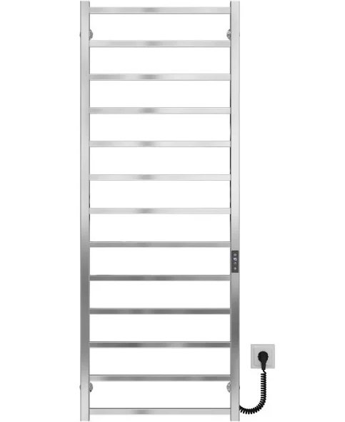 Електрична сушарка для рушників Deffi Forest П13 600х1400 праве підключення JD04 хром A.FR.140.60.13.E.C.R.2