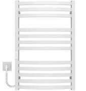 Электрический полотенцесушитель Deffi Dexter П12 500х800 левое подключение WD04 белый A.DR.80.50.12.E.W.L.4