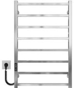 Електрична сушарка для рушників Deffi Forest П8 600х800 ліве підключення JD04 хром A.FR.80.60.8.E.C.L.2