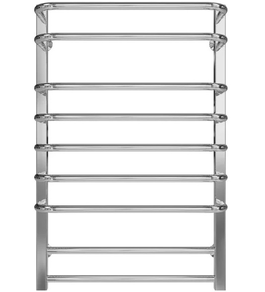 Полотенцесушитель водяной Deffi Lux П9 600х800 боковое правое подключение хром A.LU.80.60.9.C.C
