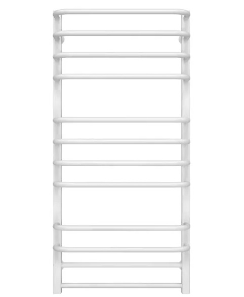 Полотенцесушитель водяной Deffi Lux П12 600х1100 боковое левое подключение белый A.LU.110.60.12.W.B