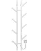 Электрический полотенцесушитель Deffi Sakura П8 100х1200 E правое подключение WD04 белый A.SR.120.10.8.E.W.R.4