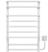 Электрический полотенцесушитель Deffi Lux П9 400х800 правое подключение WD04 белый A.LU.80.40.9.E.W.R.4