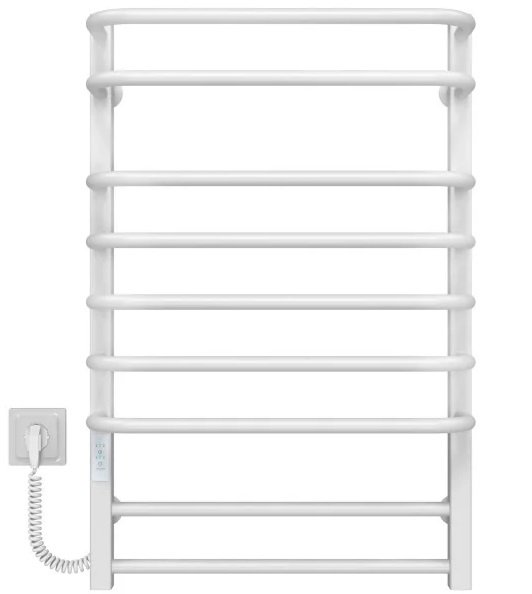 Електрична сушарка для рушників Deffi Lux П9 400х800 ліве підключення WD04 білий A.LU.80.40.9.E.W.L.4