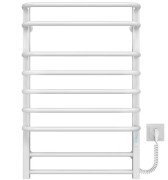 Электрический полотенцесушитель Deffi Lux П9 400х800 правое подключение WD04 белый A.LU.80.40.9.E.W.R.4