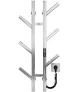 Електрична сушарка для рушників Deffi Sakura П6 100х800 E праве підключення JD04 хром A.SR.80.10.6.E.C.R.2