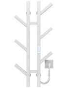 Электрический полотенцесушитель Deffi Sakura П6 100х800 E правое подключение WD04 белый A.SR.80.10.6.E.W.R.4