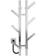 Електрична сушарка для рушників Deffi Sakura П6 100х800 E ліве підключення JD04 хром A.SR.80.10.6.E.C.L.2