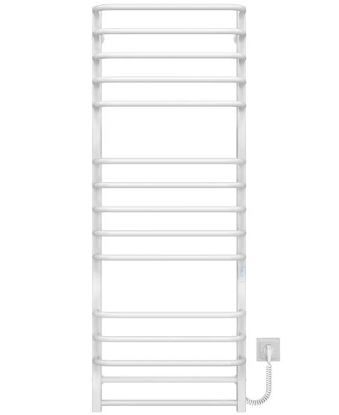 Сушарка для рушників електрична Deffi Lux П15 400х1400 праве підключення WD04 білий A.LU.140.40.15.E.W.R.4