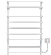 Электрический полотенцесушитель Deffi Lux П9 500х800 правое подключение WD04 белый A.LU.80.50.9.E.W.R.4
